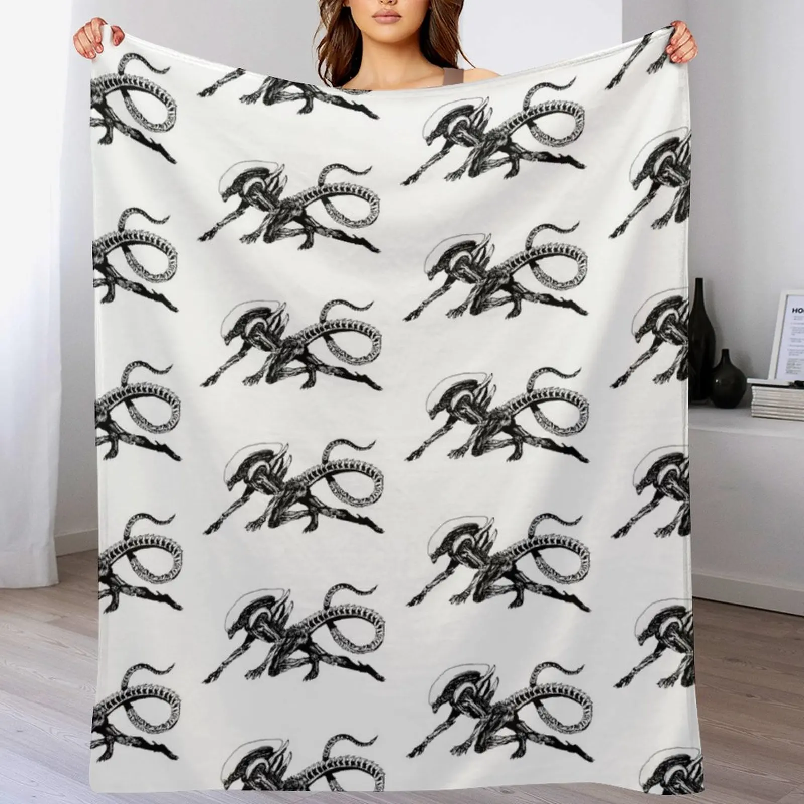 3D Printing Xenomorph - Xenomorph Alien Movie Throw Blanket Soft
