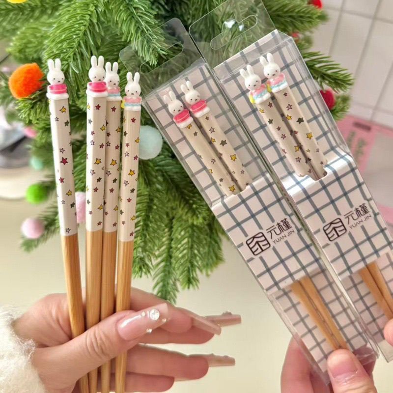3D Printing Household Items - Cute Miffy Licensed Bamboo Chopsticks 3D