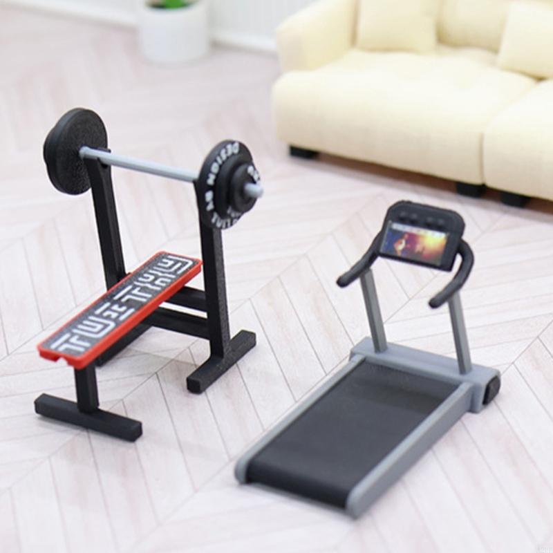 3D Printing House - 1/12 Scale Miniature Gym Equipment For