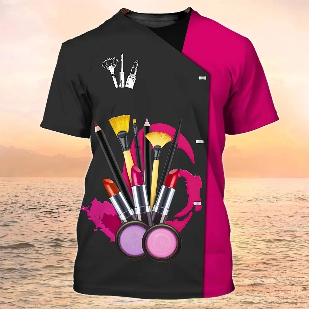 3D Printing Maket - Make Up Artist T-Shirts Cosmetics Cosmetician