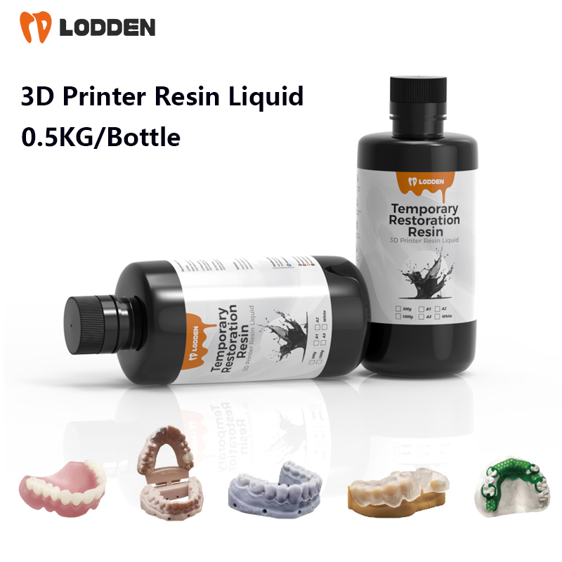 3D Printing House Machine - Dental 3D Printer Resin Liquid 500ml/bottle