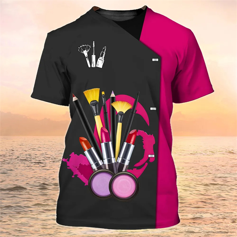3D Printing Maket - Make Up Artist T-Shirts Cosmetics Cosmetician