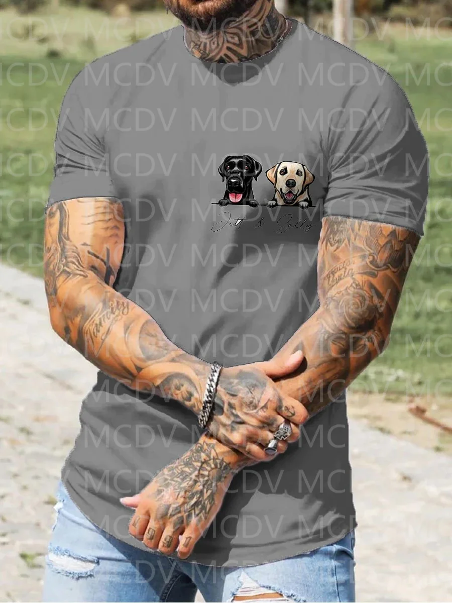 3D Printing Maket - Summer Men's Love Dog Make Me