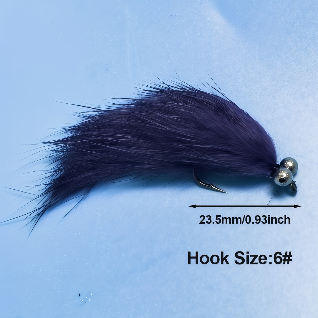 5PCS Zonker Streamer Flies wit - 3D Printing Lure 评论和价格