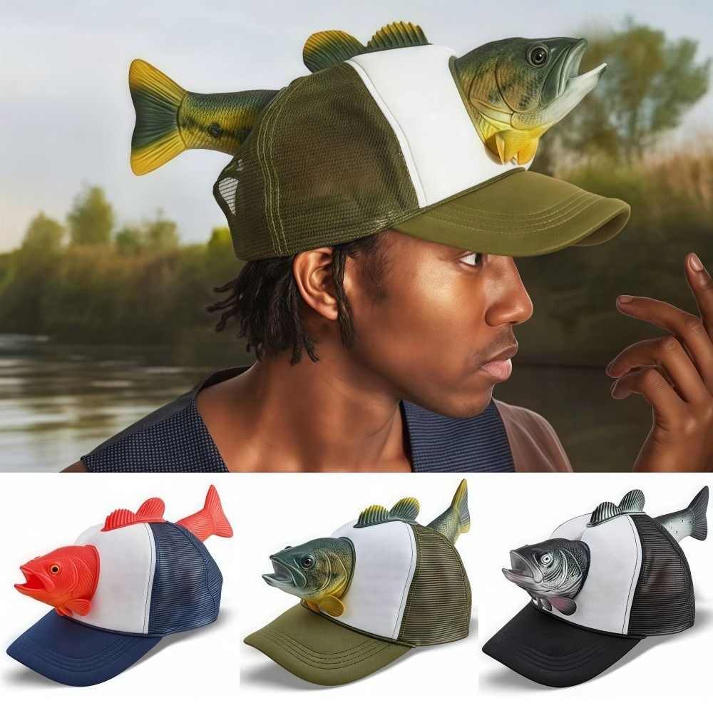 Funny 3D Fish Animal Trucker H - 3D Printing Lure 评论和价格