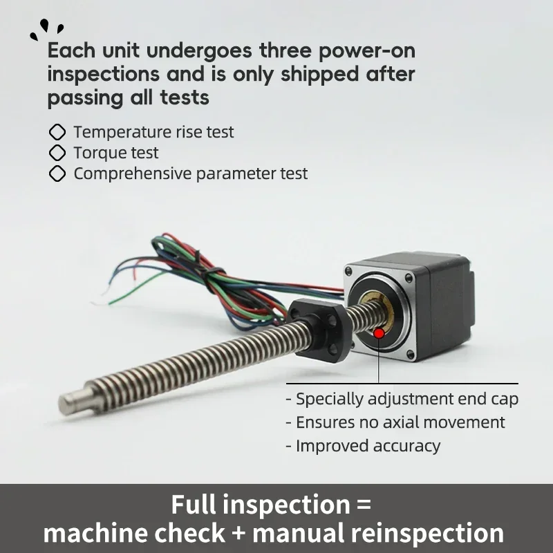UMOT Nema8 11 14 17 23 Hybrid  - Lead Screw Stepper 评论和价格