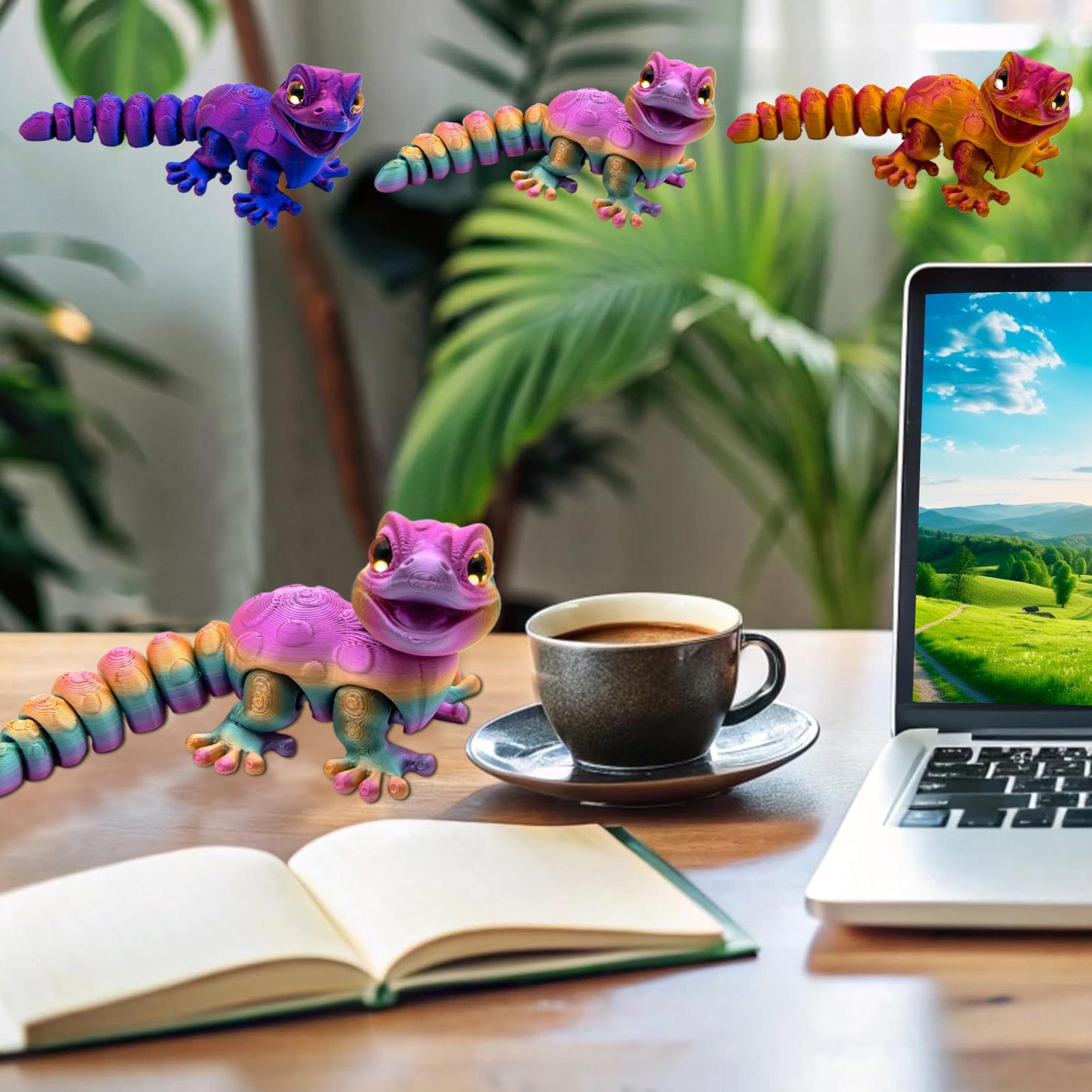 3D Printed Gecko Figurine Liza - 3D Printing Mockup 评论和价格