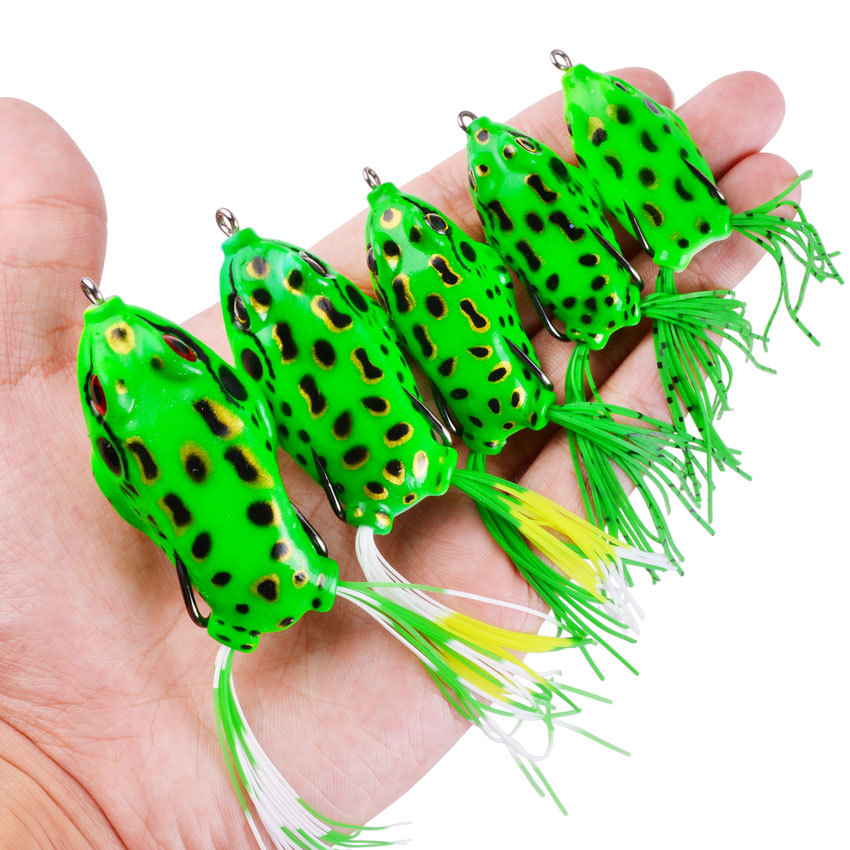 1 Pcs 5G 8G 15G Frog Lure Soft - 3D Printing Lure 评论和价格