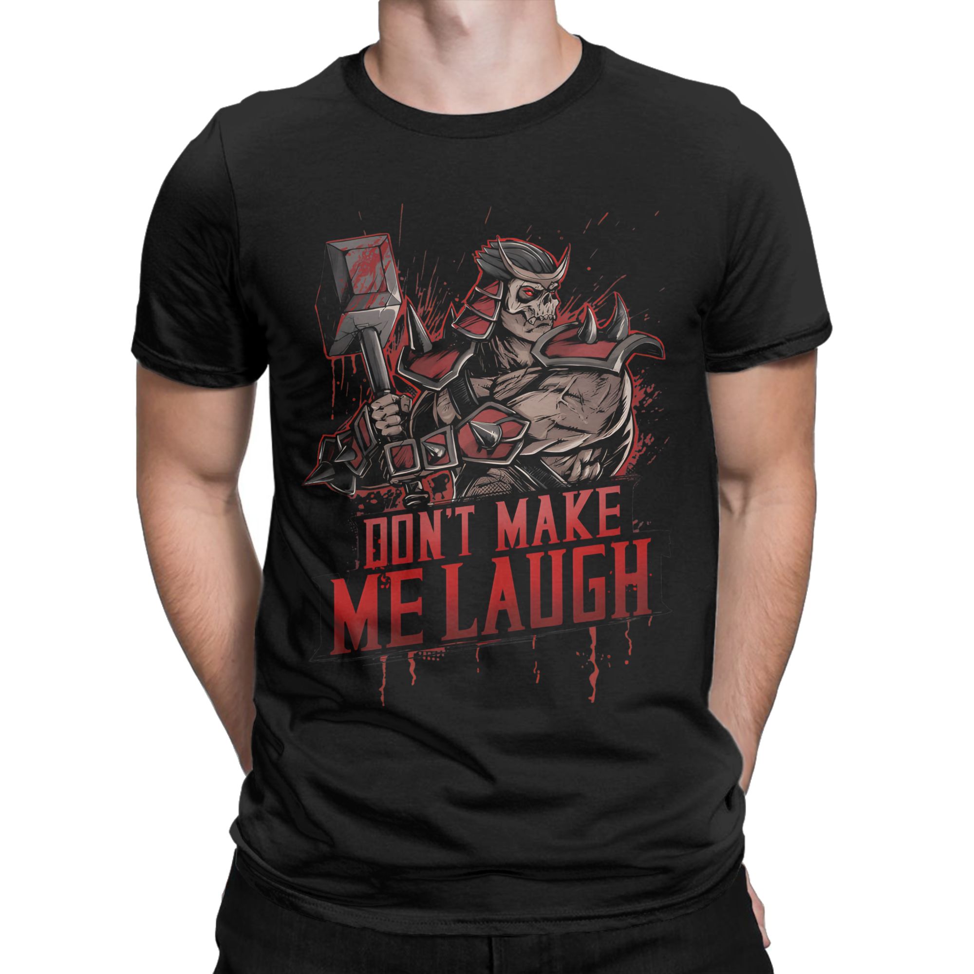DON'T MAKE ME LAUGH Men T Shir - 3D Printing Maket 评论和价格