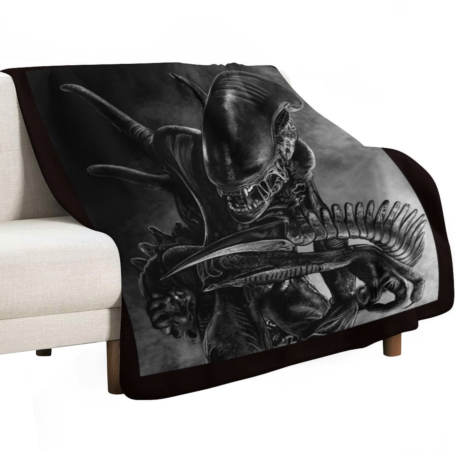 Xenomorph Throw Blanket Blanke - 3D Printing Xenomorph 评论和价格