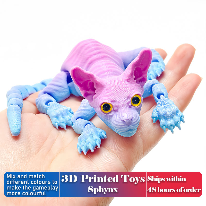 Realistic 3D Printed Sphynx Ca - 3D Printing Household Items 评论和价格