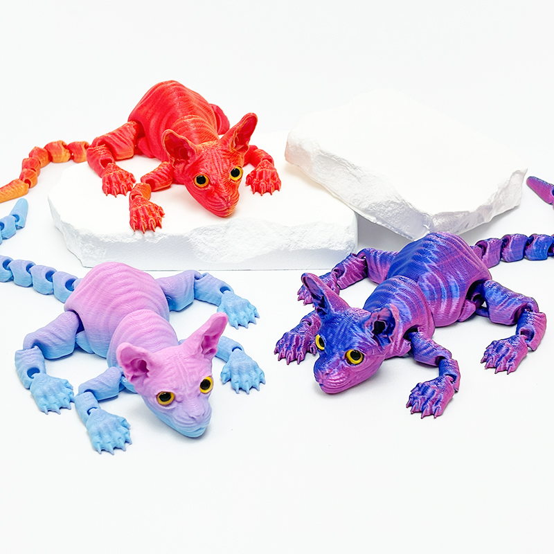 Realistic 3D Printed Sphynx Ca - 3D Printing Household Items 评论和价格