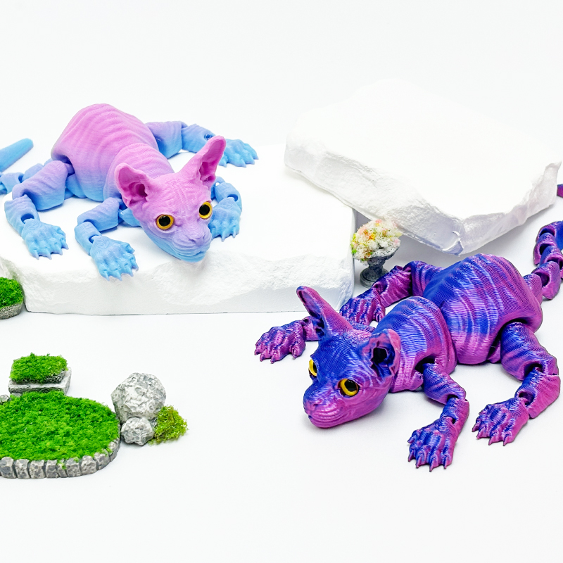 Realistic 3D Printed Sphynx Ca - 3D Printing Household Items 评论和价格