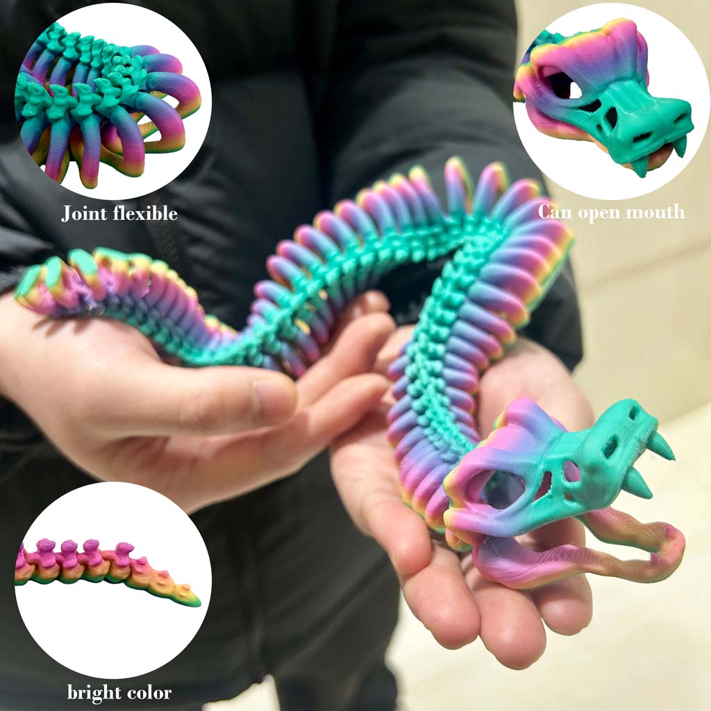 3D printed JOINT SNAKE statue, - 3D Printing Mockup 评论和价格