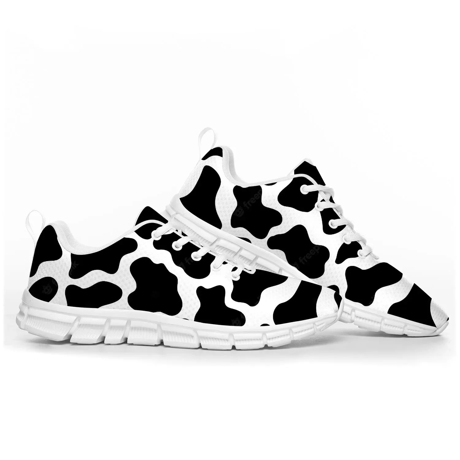 Cow Print 3D Pattern Sports Sh - 3D Printing Custom 评论和价格