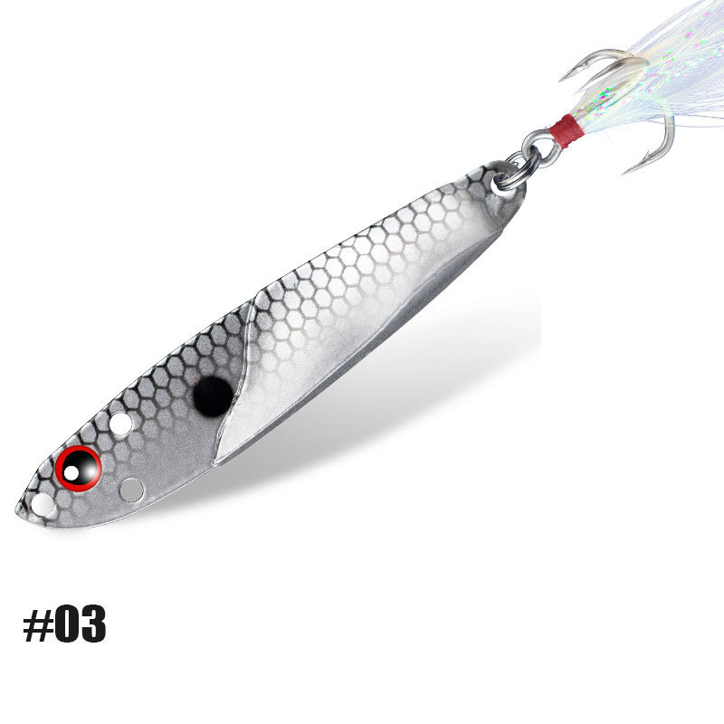 1PC Metal Jig 3D Fish Bait Tac - 3D Printing Lure 评论和价格