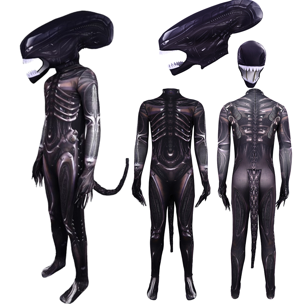 Alien Xenomorph Cosplay Costum - 3D Printing Xenomorph 评论和价格