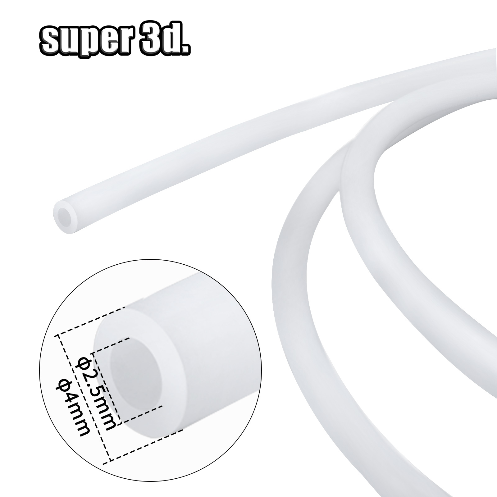 1/2/50M Bambu Lab PTFE Tube ID - 3D Printing Bambu Lab A1 评论和价格