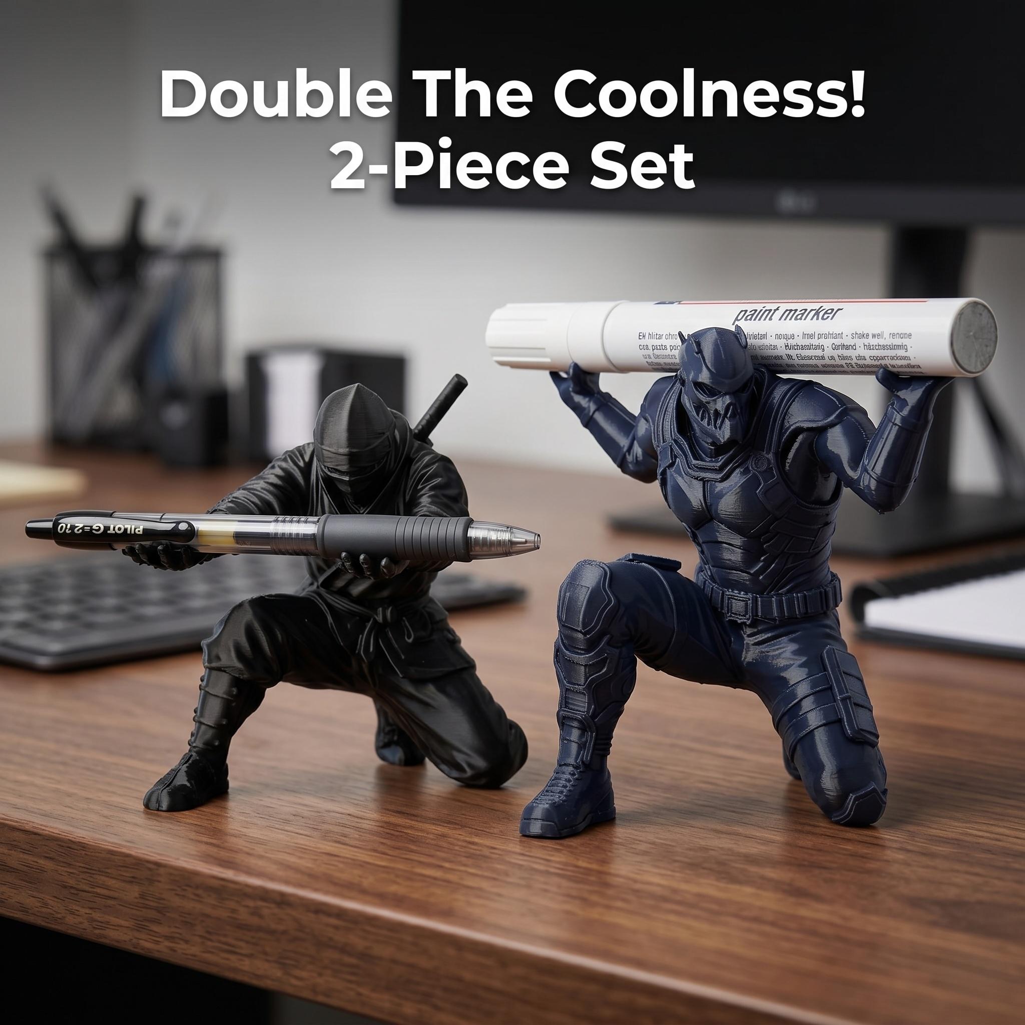 3D Printed Ninja Pen Holder Cr - 3D Printing Pen For Adults 评论和价格