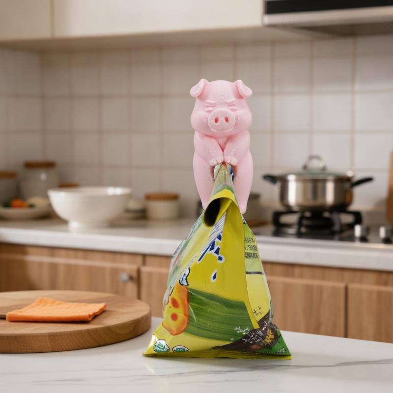 Farm Animal Bag Clips 3D Print - 3D Printing In Food 评论和价格