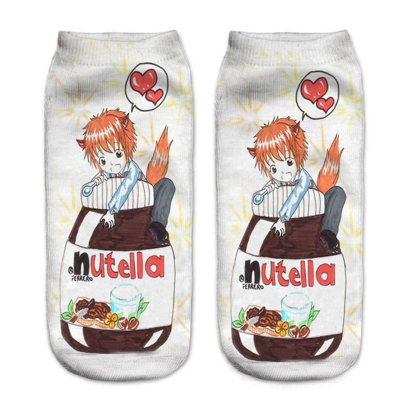 New Funny 3D Print Socks Cute  - 3D Printing In Food 评论和价格
