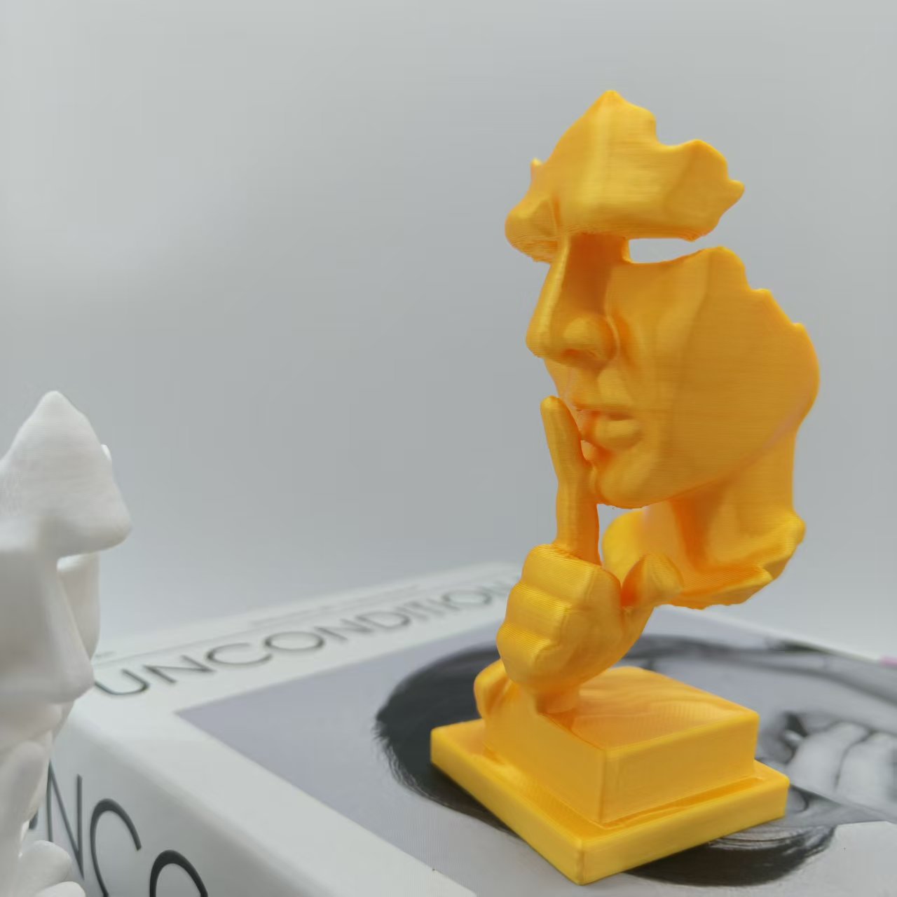 Thinker Statue, Silence Is Gol - 3D Printing Household Items 评论和价格