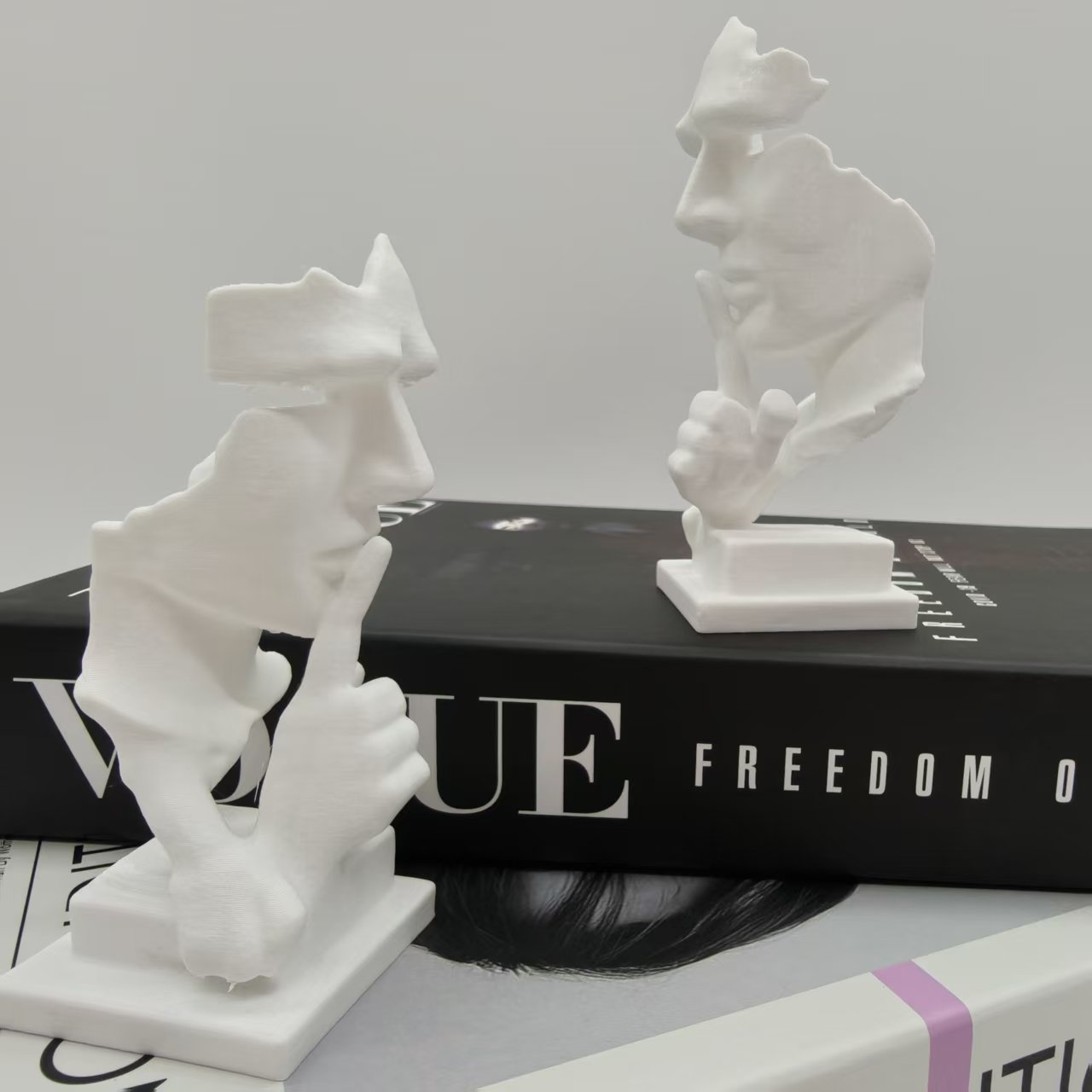 Thinker Statue, Silence Is Gol - 3D Printing Household Items 评论和价格
