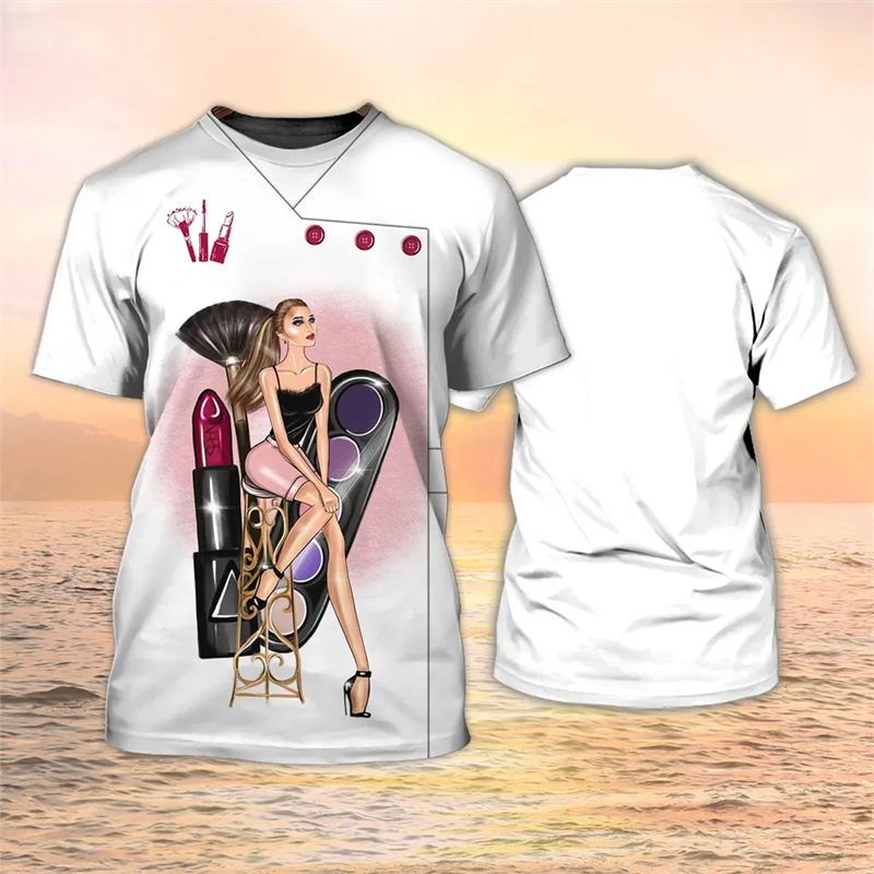 Make Up Artist T-Shirts Cosmet - 3D Printing Maket 评论和价格