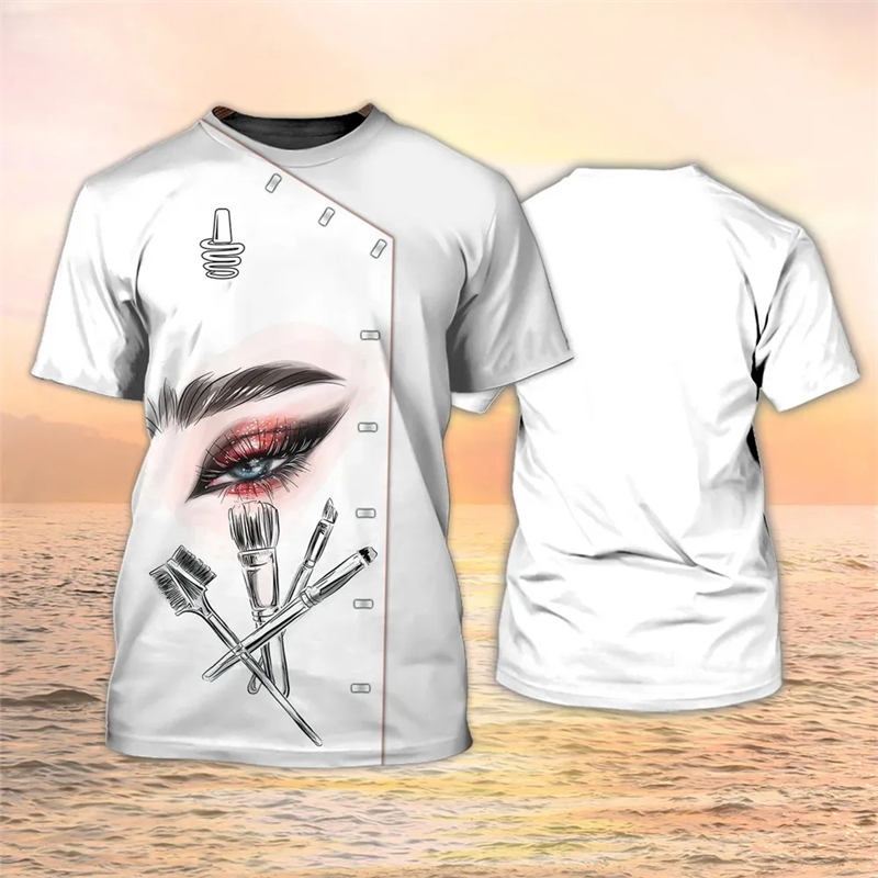 Make Up Artist T-Shirts Cosmet - 3D Printing Maket 评论和价格