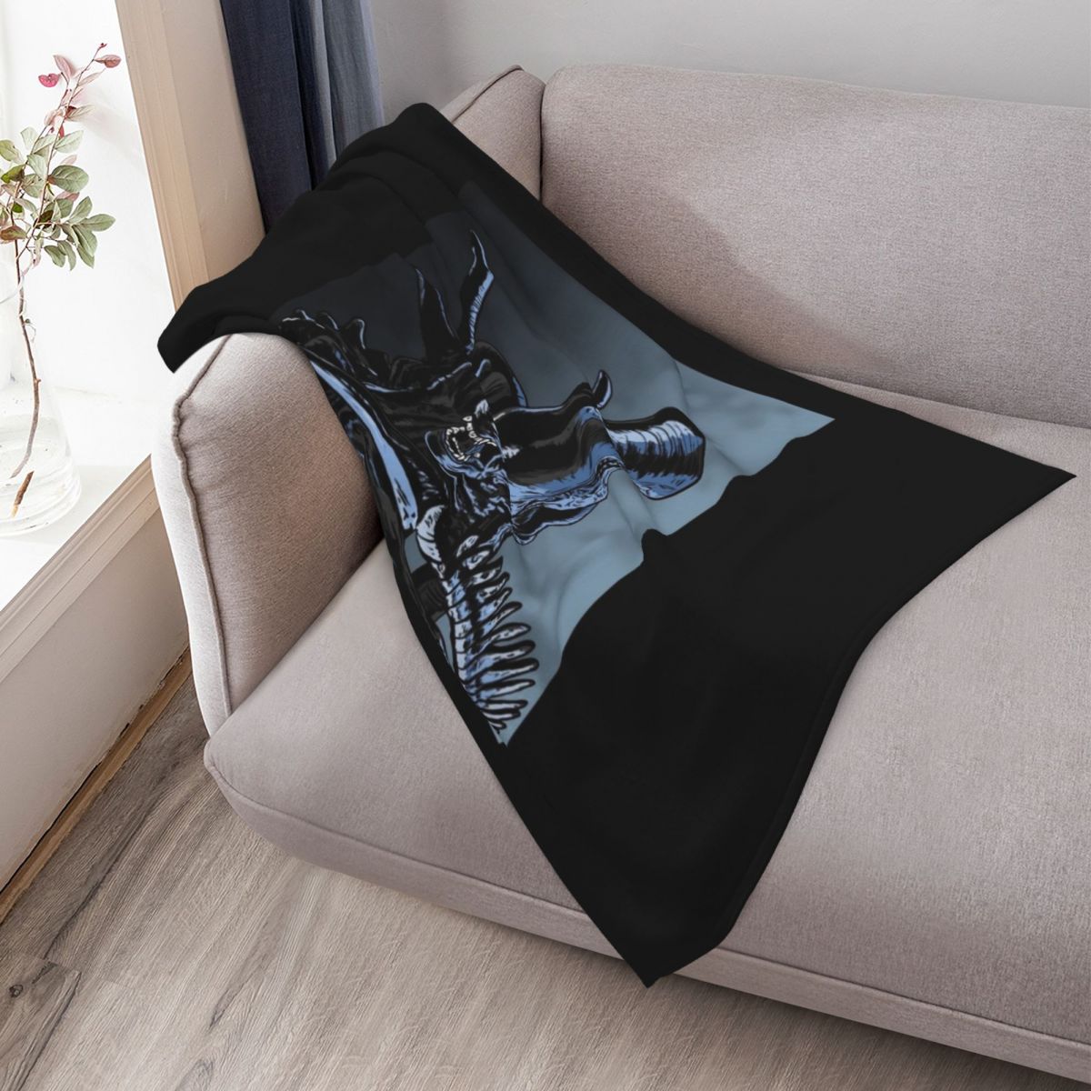 Xenomorph Throw Blanket Cozy N - 3D Printing Xenomorph 评论和价格