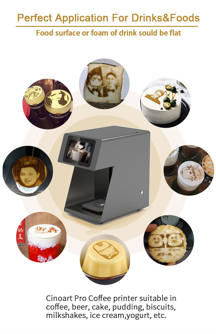 CINOART 3d Latte Art Coffee Pr - 3D Printing In Food 评论和价格