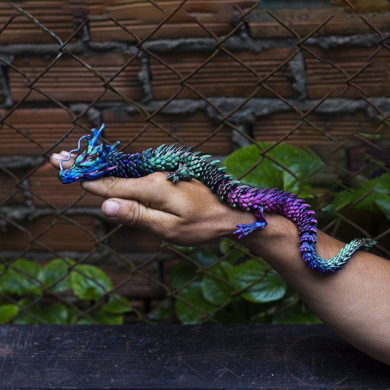 3D Printing Dragon Model Craft - 3D Printing Household Items 评论和价格