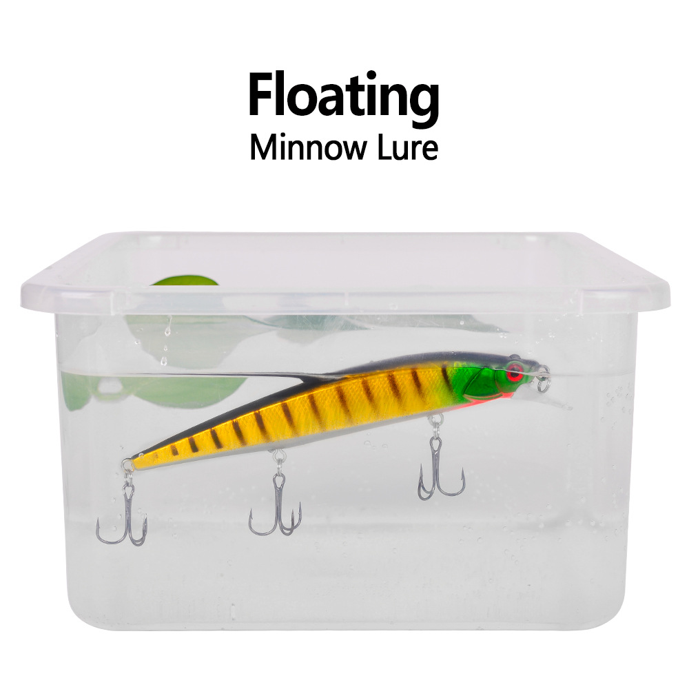 1Pcs Lifelike Wobbler Fishing  - 3D Printing Lure 评论和价格