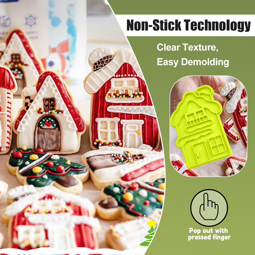 3D Printed Cookie Mold DIY Bak - 3D Printing House 评论和价格