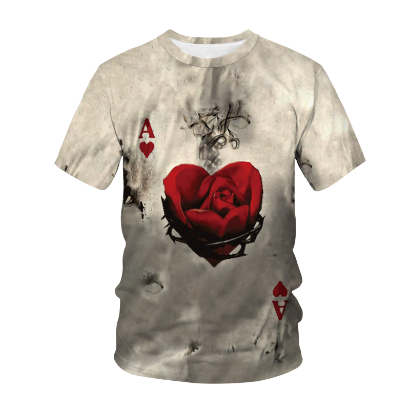 Make Old Flower T-shirt 3D Pri - 3D Printing Maket 评论和价格