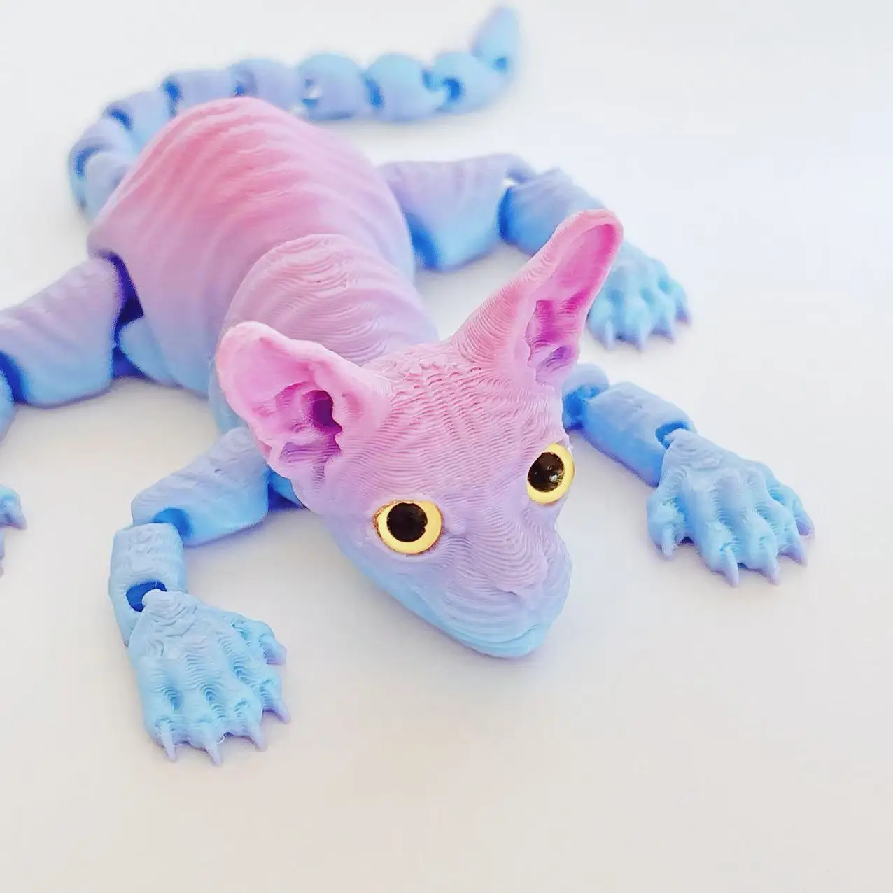 3D Printed Cat Realistic Multi - 3D Printing Household Items 评论和价格