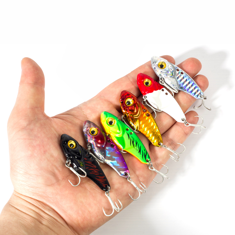 6PCS Metal VIB Lure 5g 7g 10g  - 3D Printing Lure 评论和价格