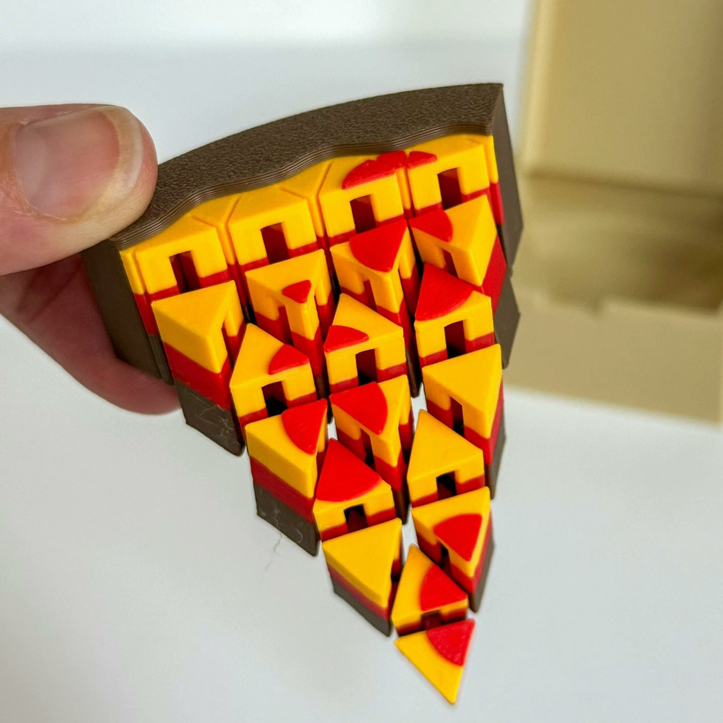 3D Printed Mini Pizza sculptur - 3D Printing In Food 评论和价格