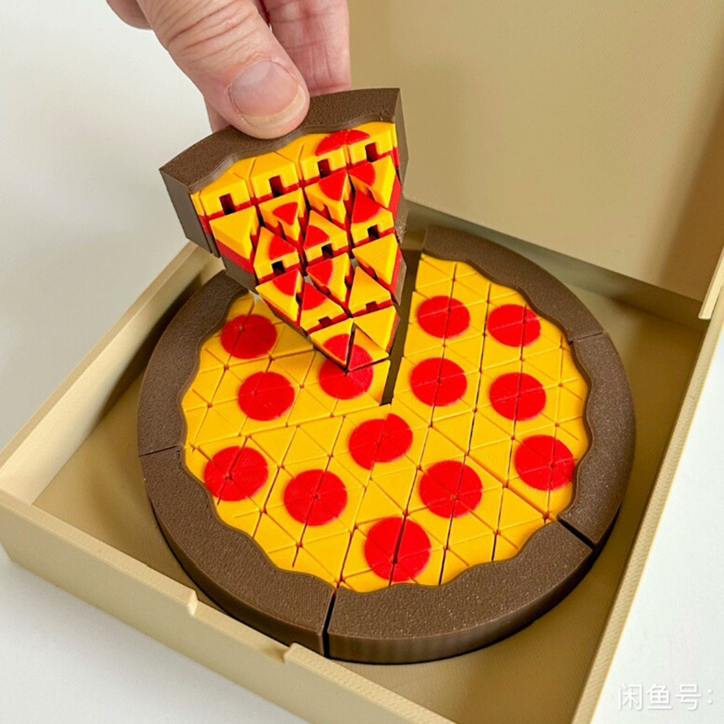 3D Printed Mini Pizza sculptur - 3D Printing In Food 评论和价格
