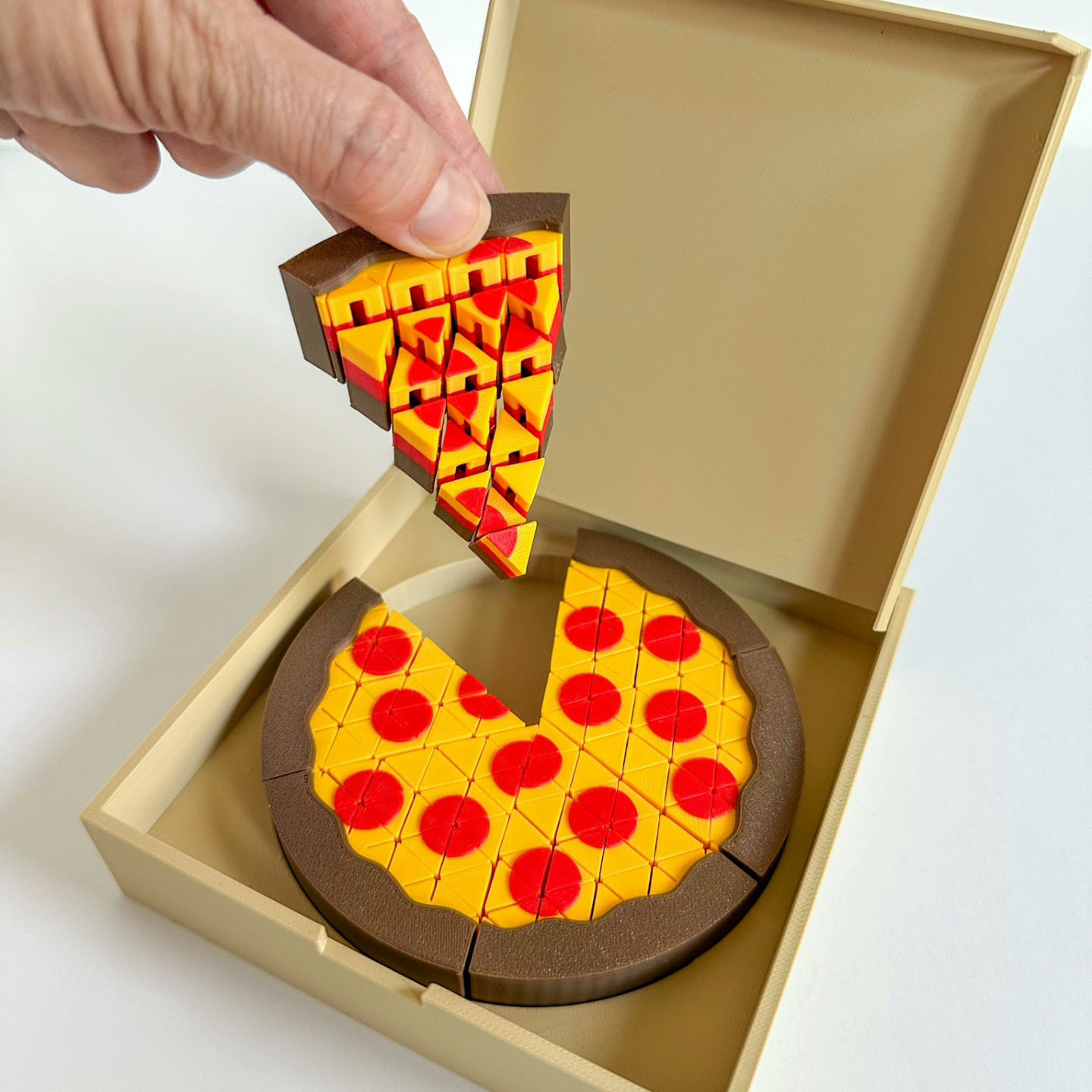 3D Printed Mini Pizza sculptur - 3D Printing In Food 评论和价格