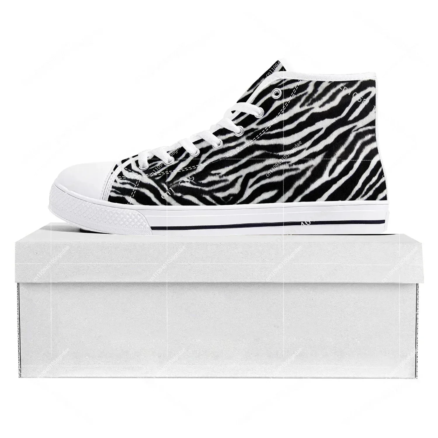 Zebra Print 3D Fashion High To - 3D Printing Custom 评论和价格