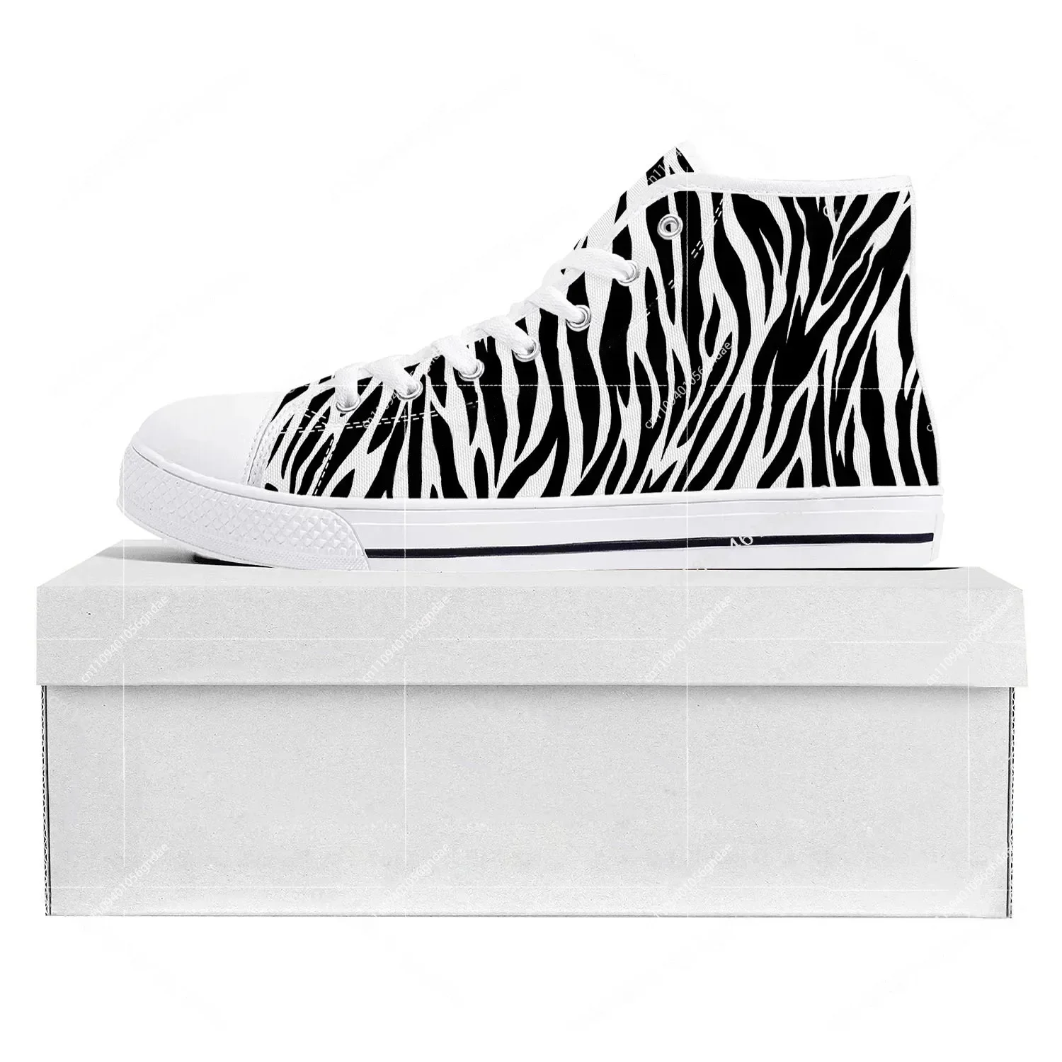 Zebra Print 3D Fashion High To - 3D Printing Custom 评论和价格