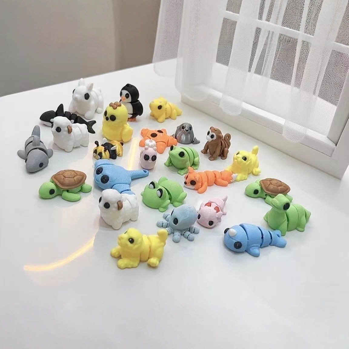 10-50Pcs 3D Printed Colorful M - 3D Printing Household Items 评论和价格