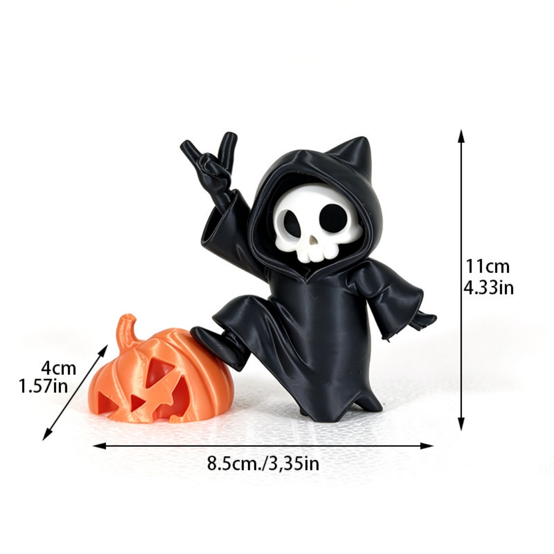 Cat Ear Grim Reaper Halloween  - 3D Printing House 评论和价格