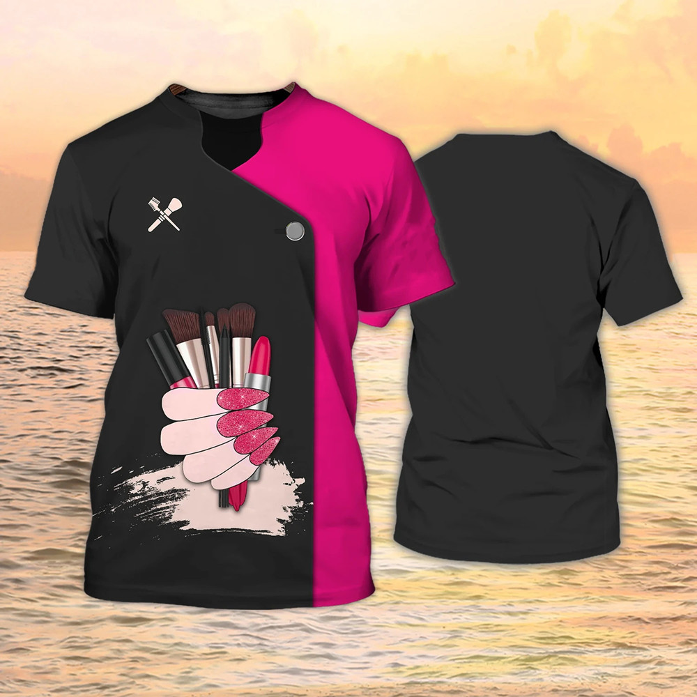 Make Up Artist T-Shirts Cosmet - 3D Printing Maket 评论和价格