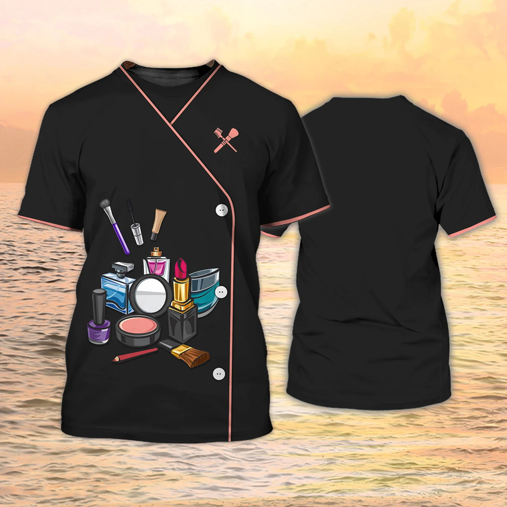 Make Up Artist T-Shirts Cosmet - 3D Printing Maket 评论和价格