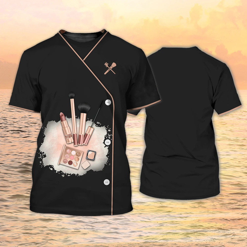 Make Up Artist T-Shirts Cosmet - 3D Printing Maket 评论和价格