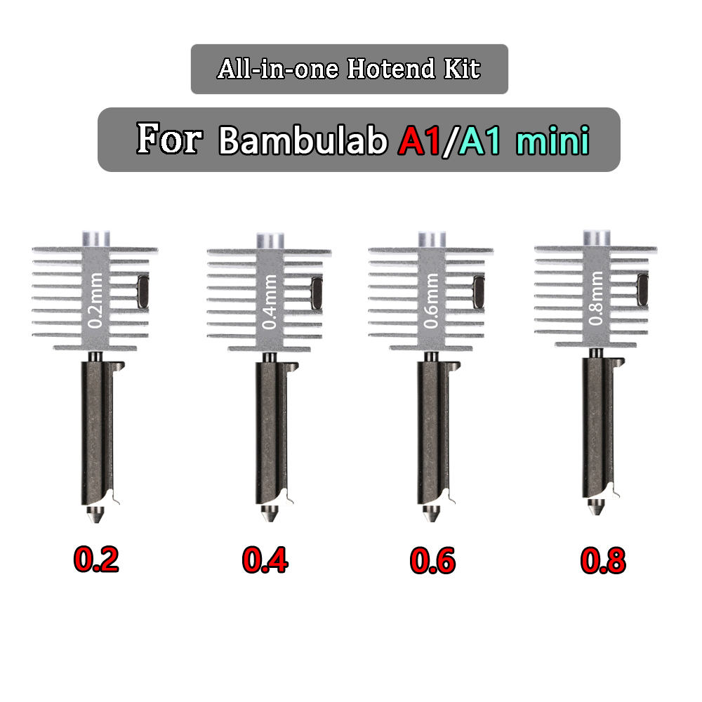 Upgraded Hotend Kit For Bamb L - 3D Printing Bambu Lab A1 评论和价格