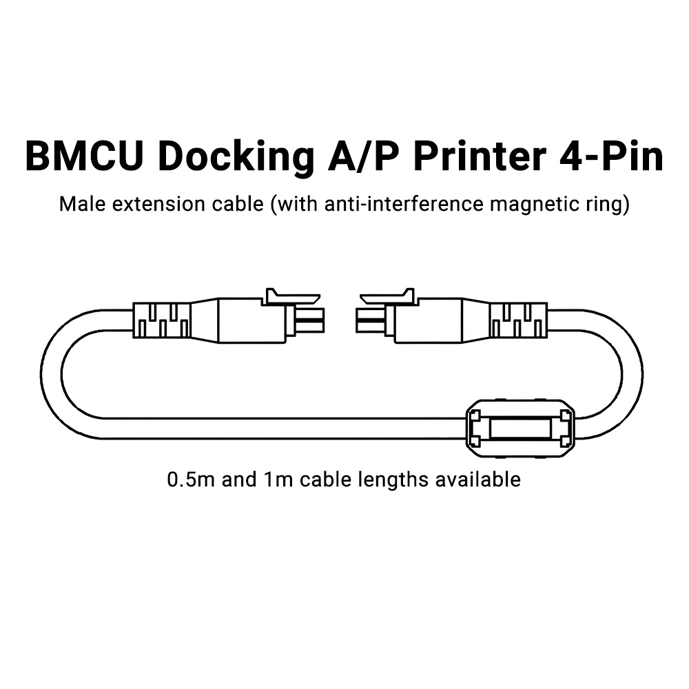 0.5/1 Meters Premium BMCU 4-pi - 3D Printing Bambu Lab A1 评论和价格