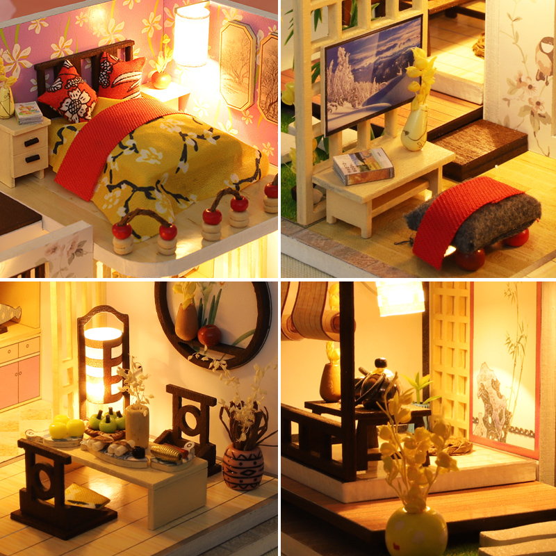 DIY Japanese Style Loft Villa  - 3D Printing House 评论和价格